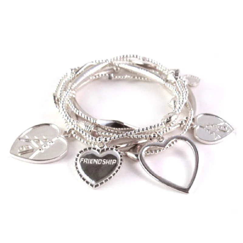 Shine In Style – Shop Jewelry Discounts Today UNITY & FRIENDSHIP 6-Stack in Sterling Silver