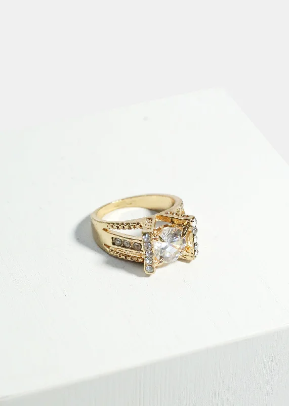 Your Dream Jewelry At Dream Prices – Shop Now Gemstone & Rhinestone-Studded Ring