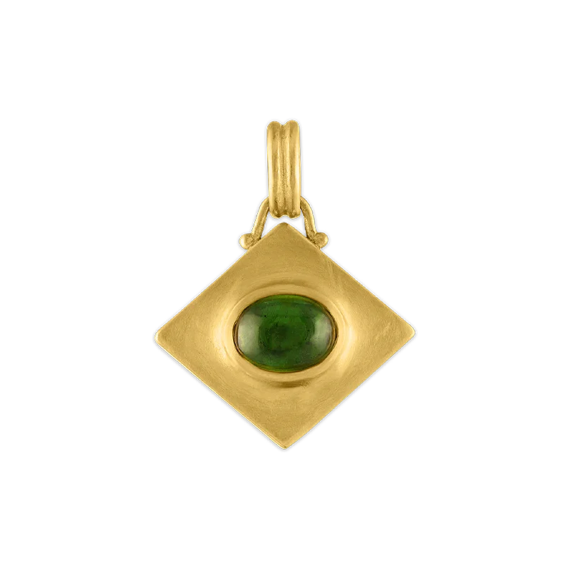 Shop Fine Jewelry With Amazing Deals Green Tourmaline Quad Pendant