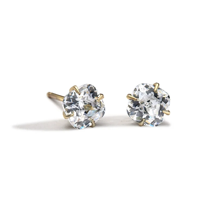 Sparkle On A Budget – Fine Jewelry For Less Cushion Shaped Prong-Set Diamond Stud Mount