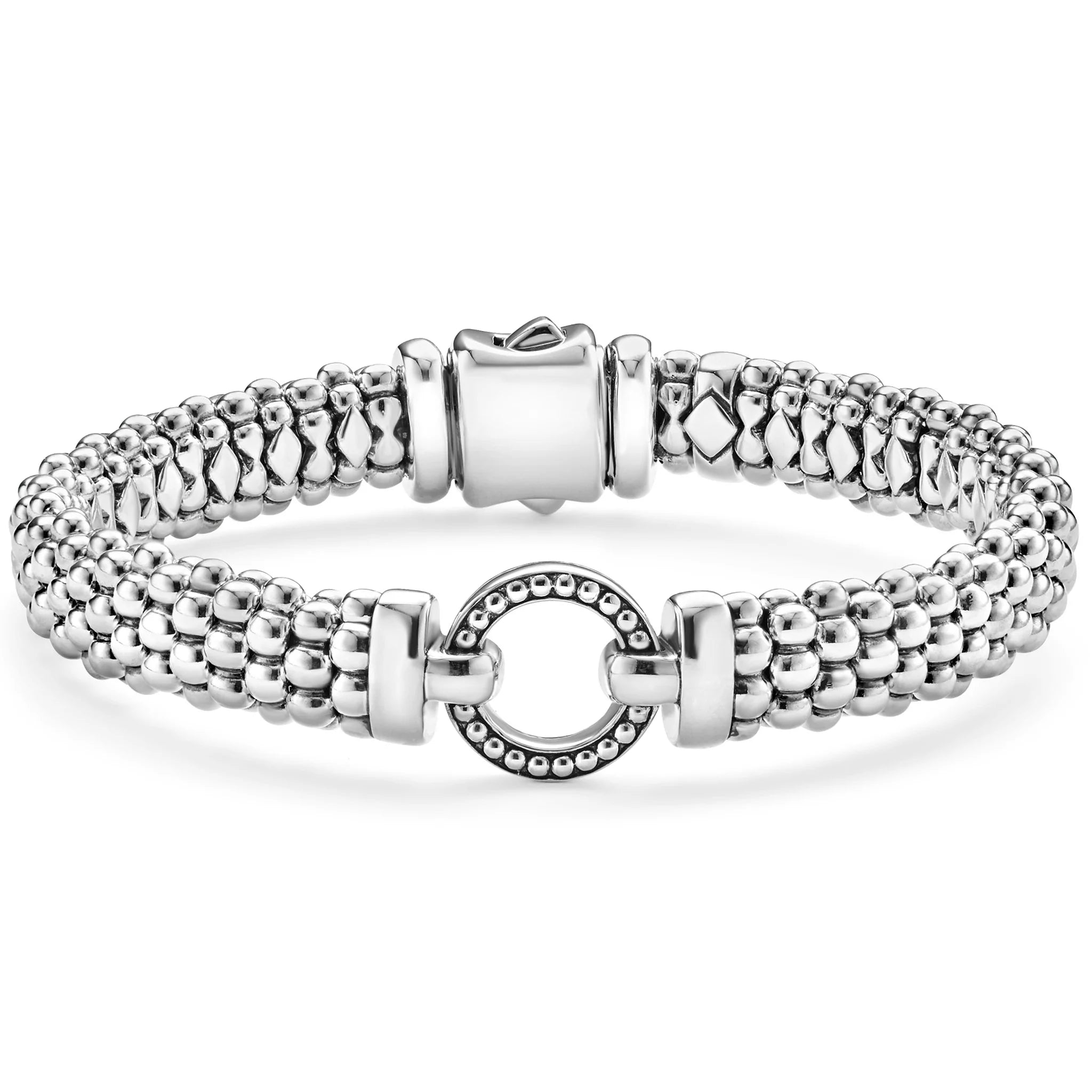 Unique Jewelry Designs Now At Discounted Rates Lagos Enso Circle Caviar Bracelet