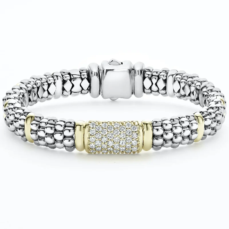 Exclusive Jewelry Offers – Sparkle For Less Lagos Signature Caviar Gemstone Bracelet 9mm