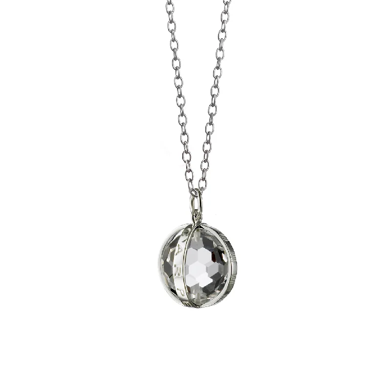 Make Every Moment Shine – Jewelry Discounts Available Monica Rich Kosann Sterling Silver Carpe Diem with Rock Crystal