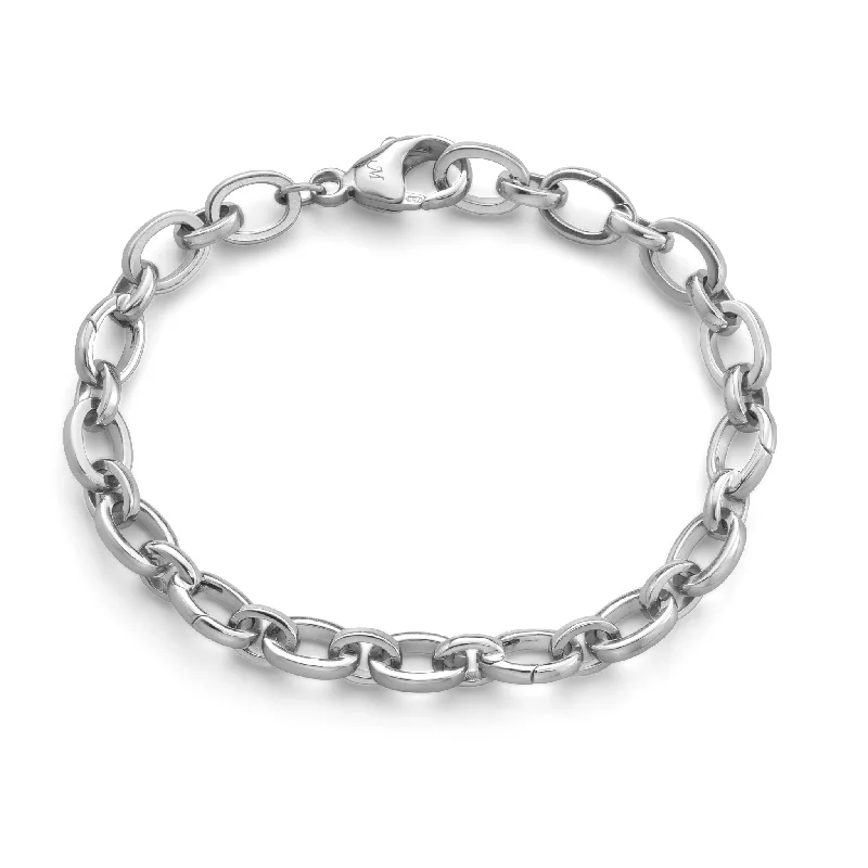 Flash Jewelry Sale – Get Stunning Pieces At Low Prices Monica Rich Kosann "Audrey" Sterling Silver Charm Bracelet with 5 Stations
