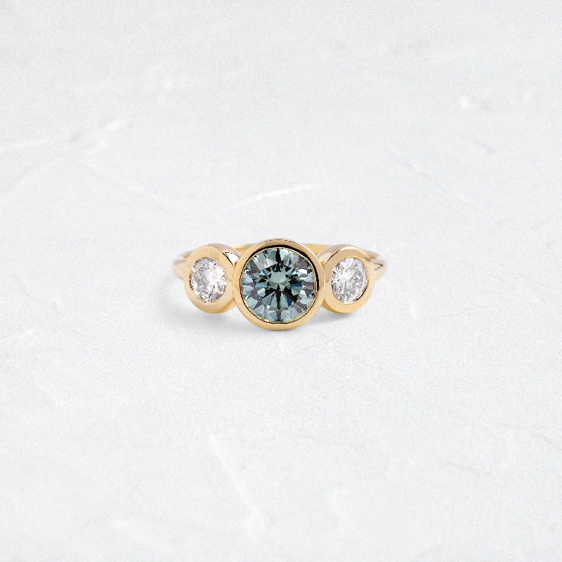 Limited-Stock Jewelry Sale – Shop Before It's Gone Moonrise Ring, 1.23ct. Green Diamond