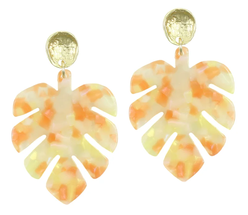 High-End Sparkle, Low-End Prices – Shop Now Neon Palm Earring