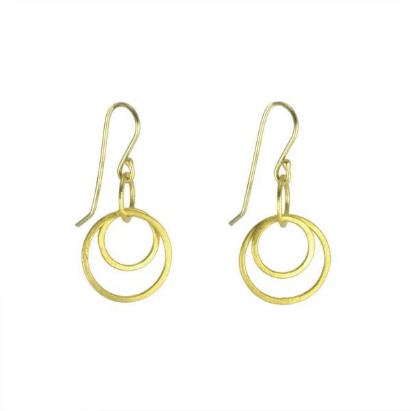 Premium Jewelry At Special Low Prices For A Limited Time 22K Yellow Gold Small Magnolia Earrings