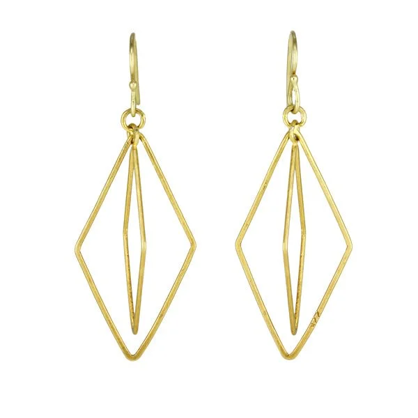 Special Jewelry Deals – Upgrade Your Collection Gold Mini Geometric Origami Earrings