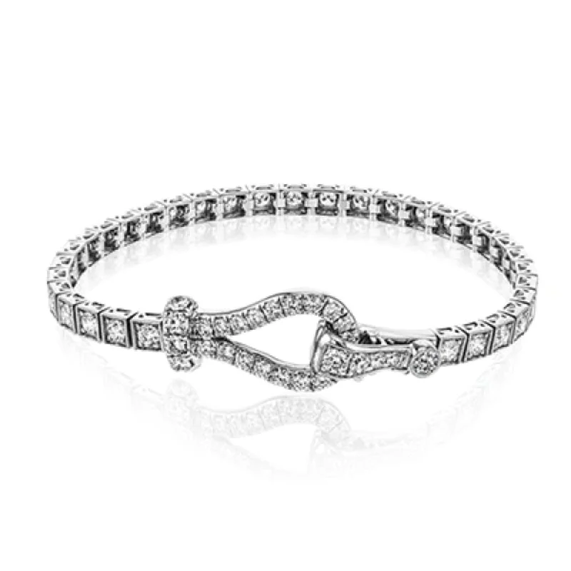 Limited-Time Jewelry Sale – Don't Miss Out On Dazzling Discounts Simon G. 18k Diamond Buckle Bracelet Limited-Time Jewelry Sale – Don't Miss Out On Dazzling Discounts Simon G. 18k Diamond Buckle Bracelet