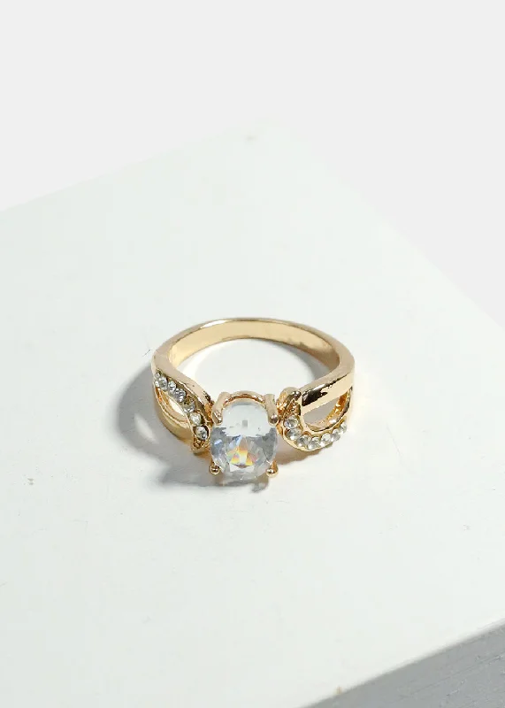 Gold Oval