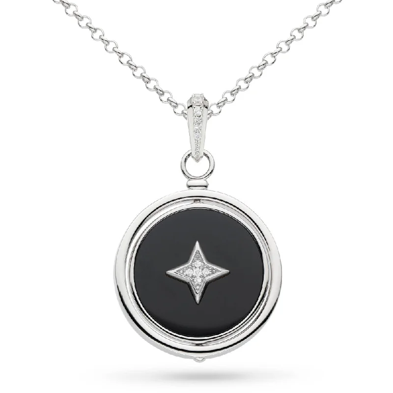 Stunning Jewelry Pieces At The Lowest Prices Ever Kit Heath Sterling Silver Revival Astoria Nocturne Onyx Spinner Necklace Stunning Jewelry Pieces At The Lowest Prices Ever Kit Heath Sterling Silver Revival Astoria Nocturne Onyx Spinner Necklace