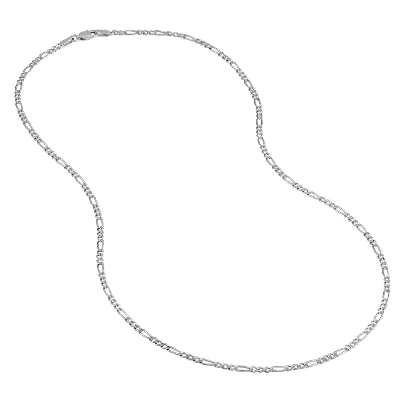 Affordable Glamour – Premium Jewelry At Special Prices Sterling Silver Figaro Chain, 18"