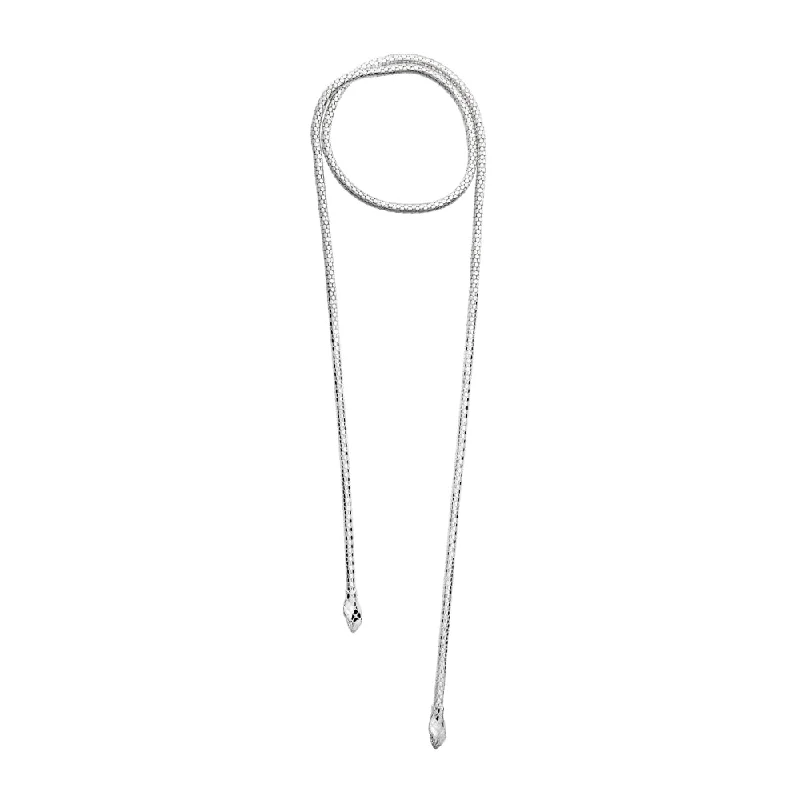 Fine Jewelry, Limited-Time Offers Available Tane Sterling Silver Snake Necklace